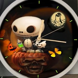 Jack skellington baby with zero oogy boogy moon creepy pumpkin